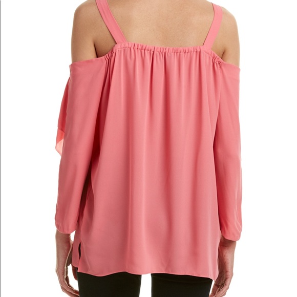 NYDJ cold-shoulder blouse. XS new. - Picture 2 of 5